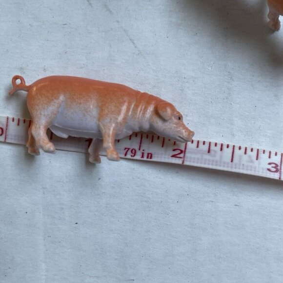 17 Farm Animals Model Mini Poultry Figure Kids Toys Cows Horse Goat Hen Playset - Picture 7 of 7